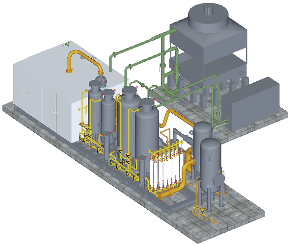 Gas Processing Equipment Pvt. Ltd. (GPE) visual representation related to gas processing systems